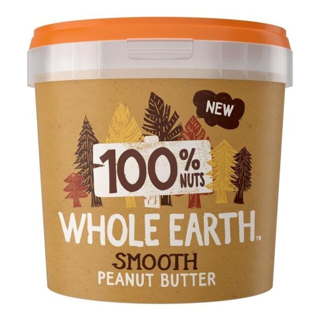 Whole Earth 100% Nuts Smooth Peanut Butter