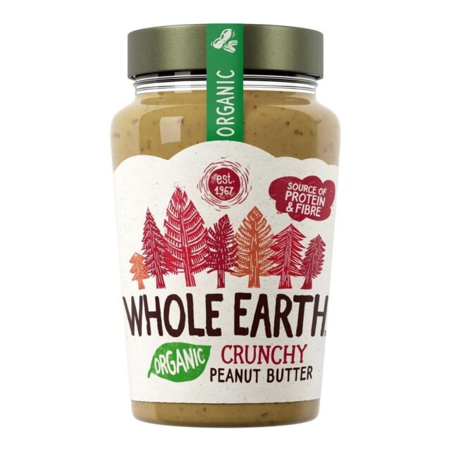 Whole Earth Organic Crunchy Peanut Butter