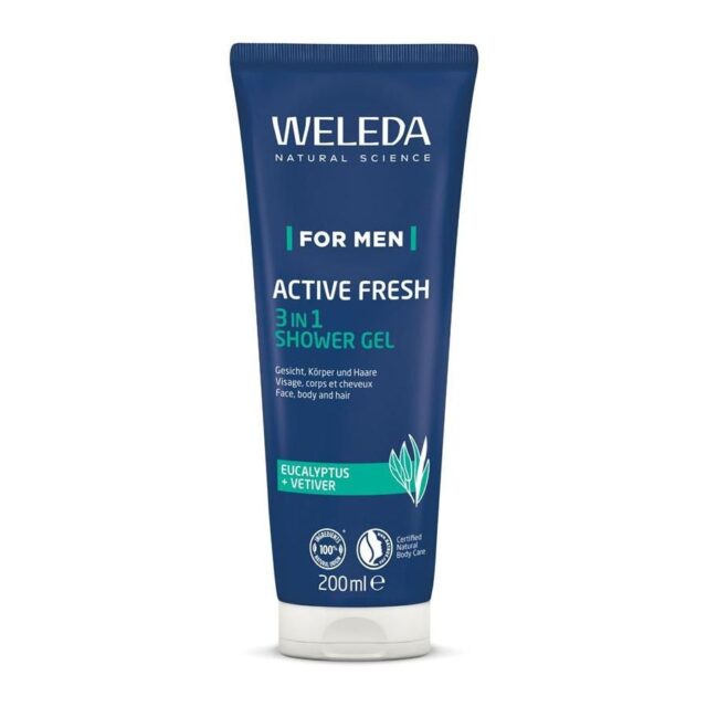 Weleda Men's Active Fresh 3in1 Shower Gel