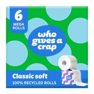 Who Gives A Crap Classic Soft Toilet Tissue 6 Mega Rolls