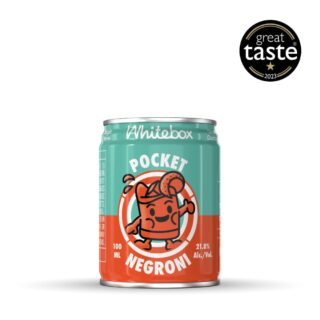 Whitebox Cocktails Pocket Negroni Canned Cocktail 21.8% ABV