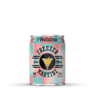 Whitebox Cocktails Gin Martini Canned Cocktail 34.4% ABV