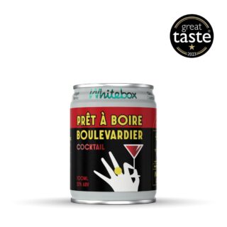 Whitebox Cocktails Boulevardier Canned Cocktail 22% ABV