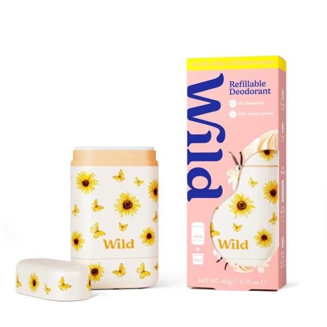 Wild Sunflower Case and Vanilla Bean & Buttercream Deo