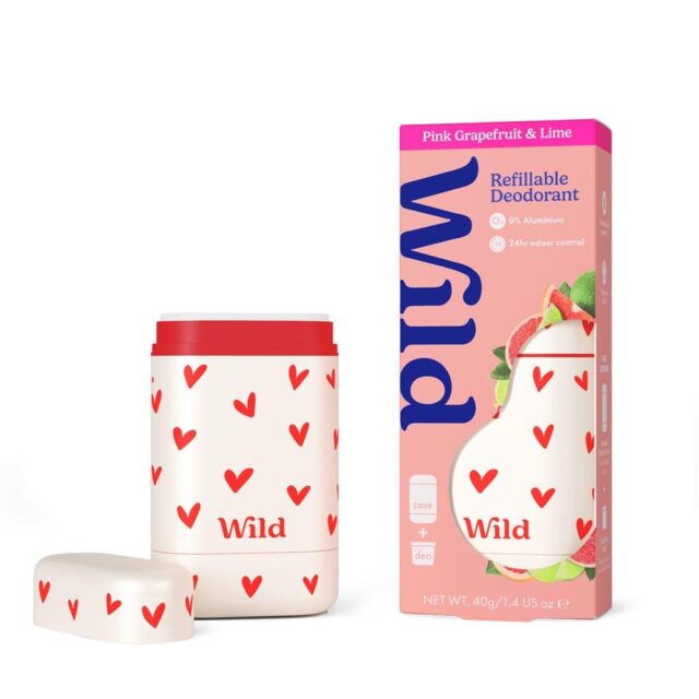 Wild Love Heart Case and Pink Grapefruit & Lime Deo