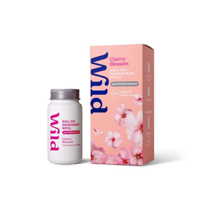Wild Cherry Blossom Antiperspirant Roll On Refill