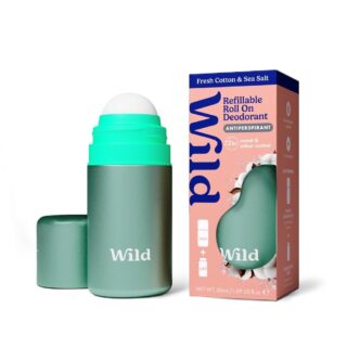 Wild Aqua Case and Fresh Cotton Antiperspirant Roll On