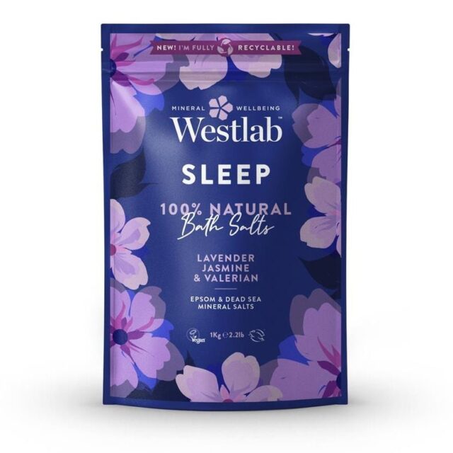 Westlab Sleep Bathing Salts with Jasmine & Valerian