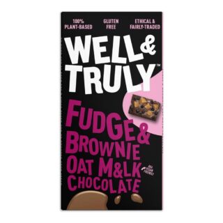 Well and Truly Oat M&lk Chocolate with Fudge & Free Brownie