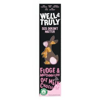 Well and Truly Oat M&lk Chocolate Bar with Fudge and Marshmallow