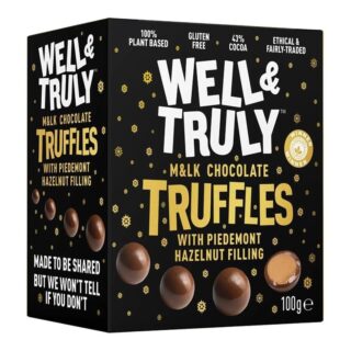 Well and Truly Christmas Oat M&lk Chocolate Truffles