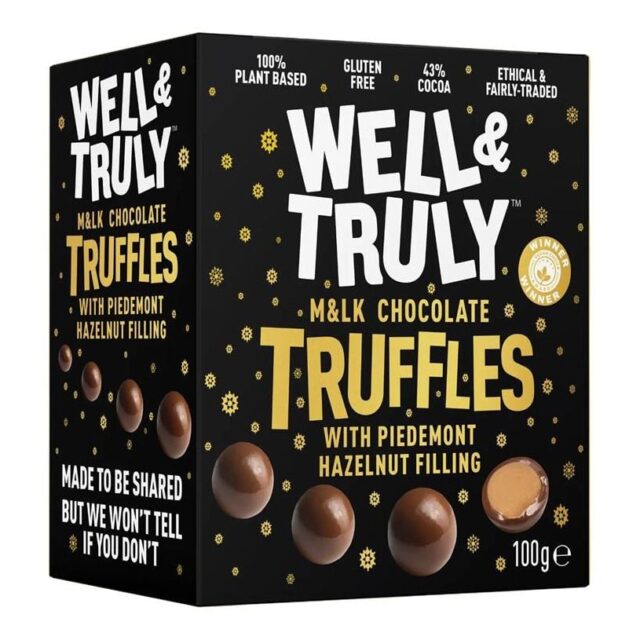 Well and Truly Christmas Oat M&lk Chocolate Truffles