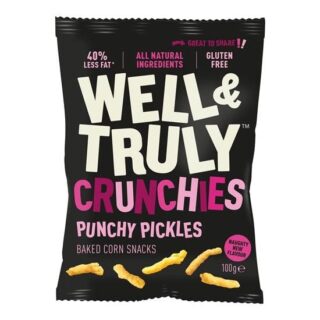 Well and Truly Punchy Pickles Crunchies Snack