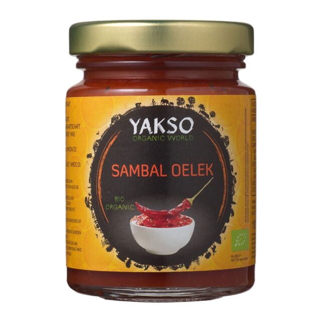 Yakso Organic Spicy Sambal Vegan