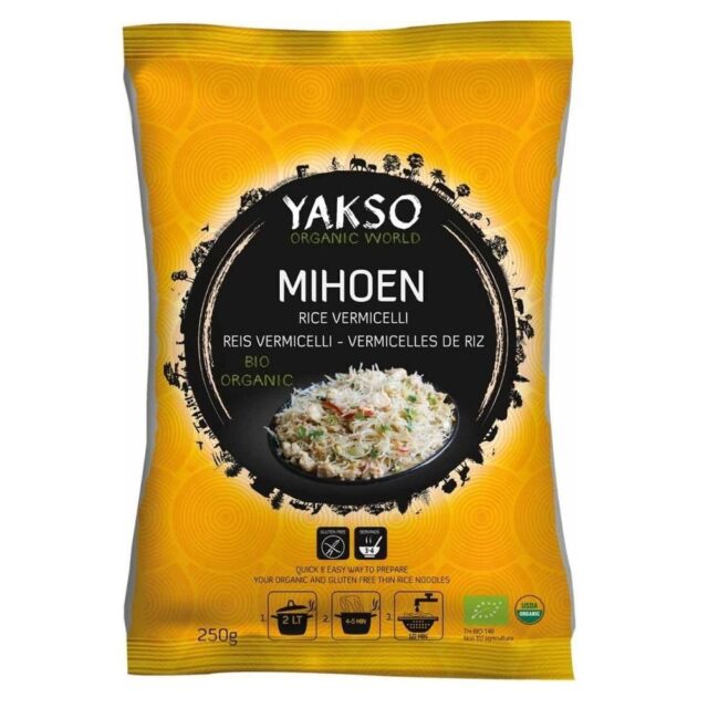 Yakso Organic Rice Vermicelli Noodles