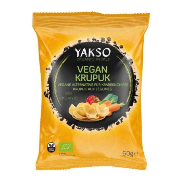 Yakso Organic Vegan Krupuk Prawn Crackers