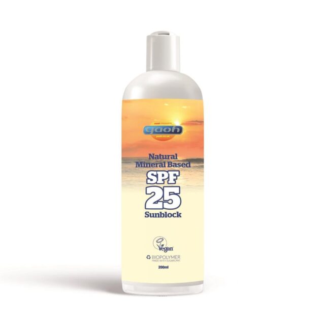 Yaoh Natural SPF-25 Mineral Based Sunblock