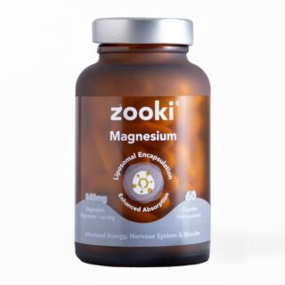 Zooki Magnesium Bisglycinate 840mg Liposomal