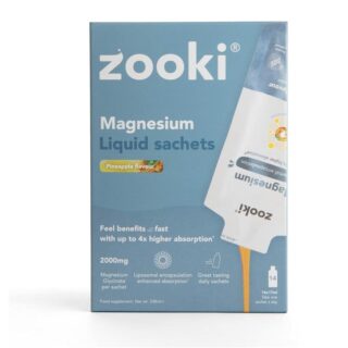 Zooki Liposomal Magnesium Bisglycinate 2000mg Pineapple