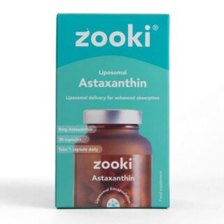 Zooki Liposomal Astaxanthin 10mg 30 Day Supply