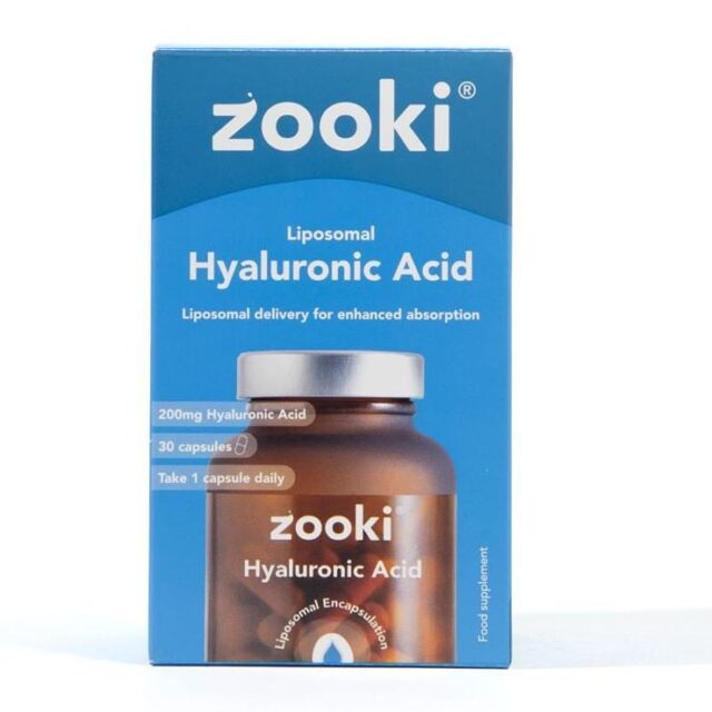Zooki Hyaluronic Acid 200mg 30 Day Supply Liposomal
