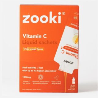 Zooki Vitamin C 1000mg Orange Box Liposomal