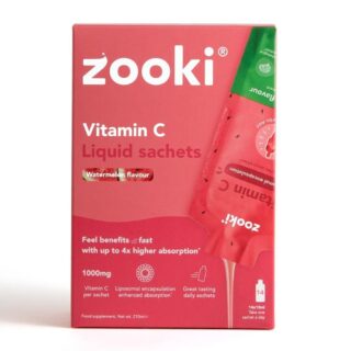 Zooki Vitamin C 1000mg Watermelon Box Liposomal