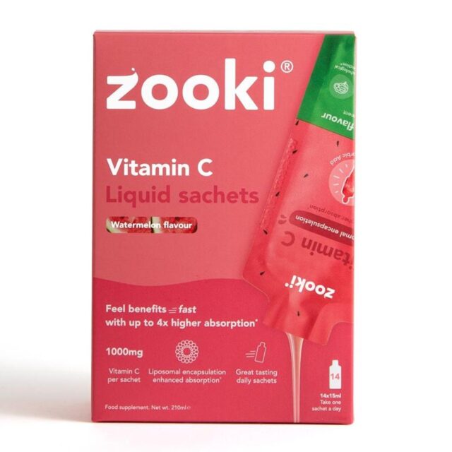Zooki Vitamin C 1000mg Watermelon Box Liposomal