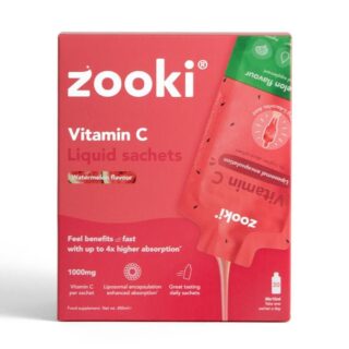 Zooki Vitamin C 1000mg Watermelon Box Liposomal