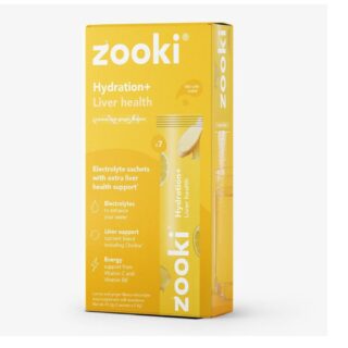 Zooki Electrolytes+ Liver Health Lemon Ginger
