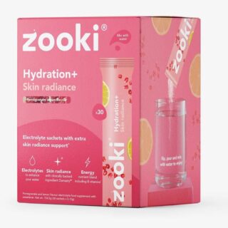 Zooki Electrolytes+ Skin Radiance Pomegranate