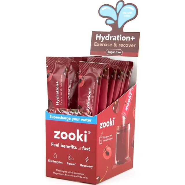 Zooki Electrolytes+ Exercise & Recover Cherry