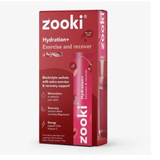 Zooki Electrolytes+ Exercise & Recover Cherry