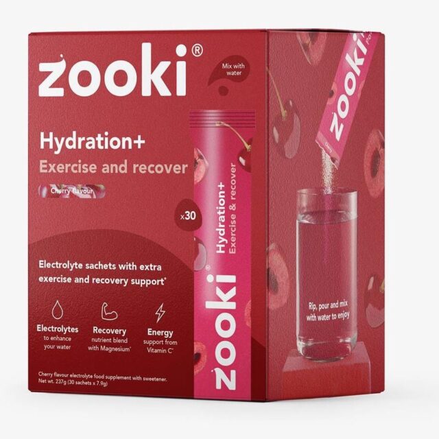 Zooki Electrolytes+ Exercise & Recover Cherry