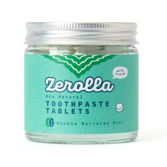 Zerolla Eco Natural Whitening Toothpaste Tablets - Double Mint