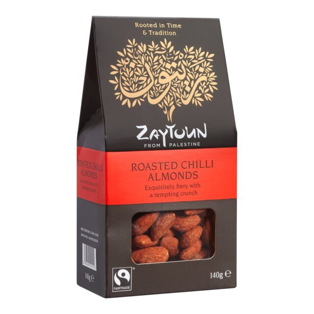 Zaytoun Fairtrade Chilli Almonds